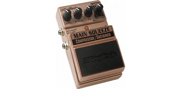 DIGITECH XMS MAIN SQUEEZE. COMPRESSOR/SUSTAINER Моделирующая педаль эффектов.