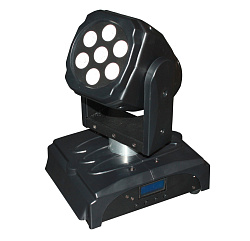 Involight LED MH200 - LED вращающаяся голова заливного света, 7 шт. х 3 Вт RGB мультичип