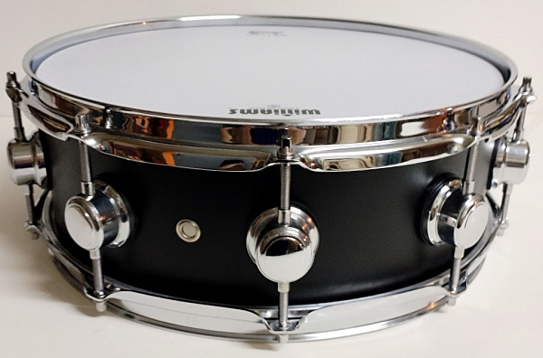 MBb-m-1405-10-BK Малый барабан 14х5", береза, черный, Мастерская Бехтеревых