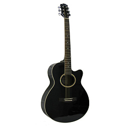 Colombo LF-401 C/BK Акустическая гитара фолк 40" с вырезом.