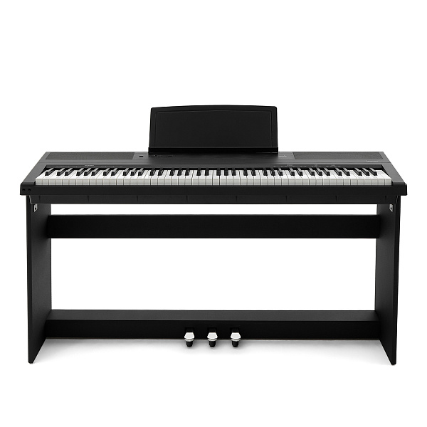 Emotive Hammerpiano 1 sBK, цифровое фортепиано с подставкой, цвет черный