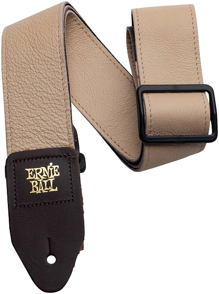 ERNIE BALL 4136 Leather Tan - Ремень для гитары