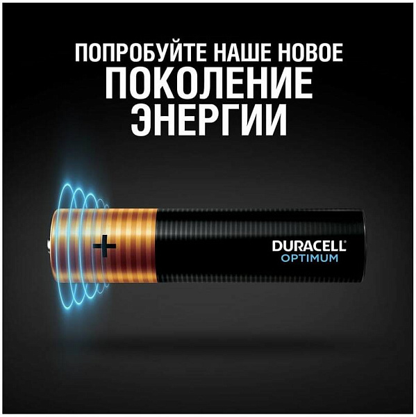DURACELL LR6-12BL Optimum уп 12 шт - Батарейка тип AA