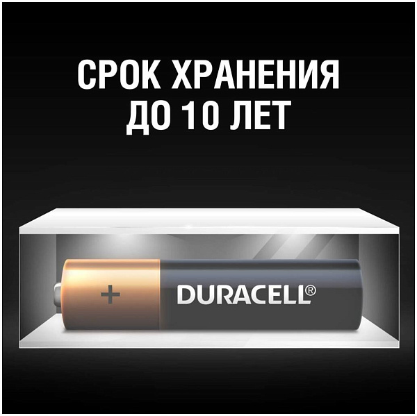 DURACELL LR03 BASIC CN уп 2 шт - Батарейка тип AAA