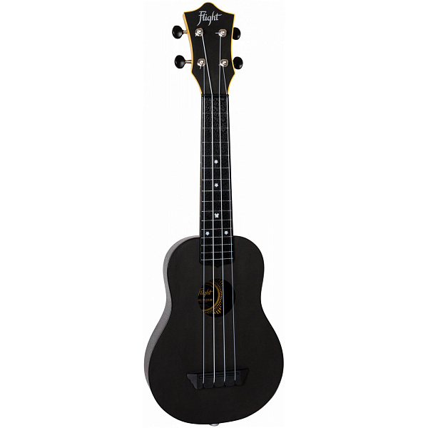 FLIGHT TUS-35E BK - укулеле Travel со звукоснимателем, сопрано