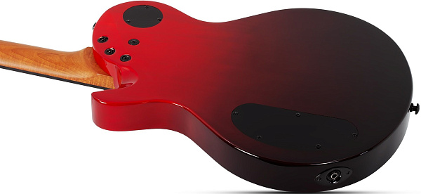 Электрогитара SCHECTER [SOLO-II STANDARD BB] электрогитара 6-струнная, корпус: красное дерево, топ из капа, гриф: печеный клен, накладка: палисандр, 22 лада, цвет BloodBurst (BB)