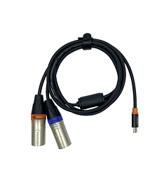 ESHINE ES-8333T - Аудиокабель USB Type-C - 2 x XLR папа, 1,5 м