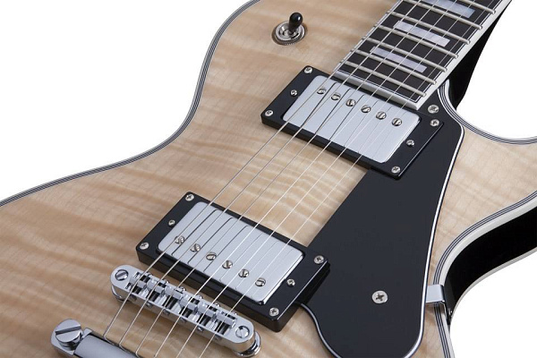 Электрогитара SCHECTER [SOLO-II CUSTOM GNAT/BLK] электрогитара 6-струнная, корпус: красное дерево, гриф: красное дерево, накладка: черное дерево, 22 лада, цвет: GNAT/BLK