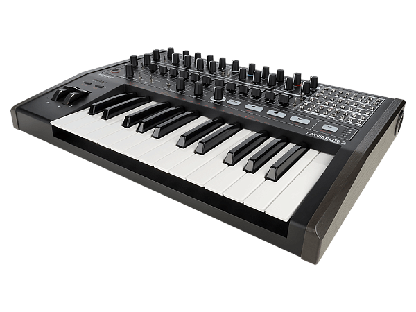 Синтезатор [531003] Arturia [MiniBrute 2 Noir] лимитированная серия MiniBrute 2 в уникальном дизайне.
