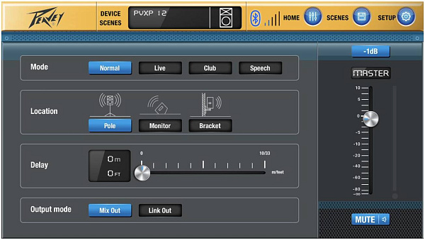 PEAVEY PVXp 15 Bluetooth, 980W активная акустика, прем класса - Акустическая система