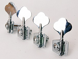 Caraya MB-3001-CR Комплект колковой механики для бас-гитары, 4 левых