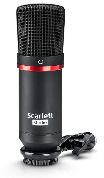 FOCUSRITE SCARLETT 2I2 STUDIO 2ND GEN комплект: Scarlett 2i2 2nd Gen, наушники, микрофон, ПО, кабель