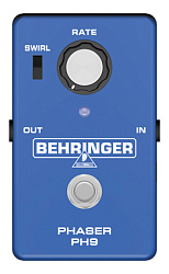 Behringer PH9- Педаль эффектов фейзер с аутентичным звучанием