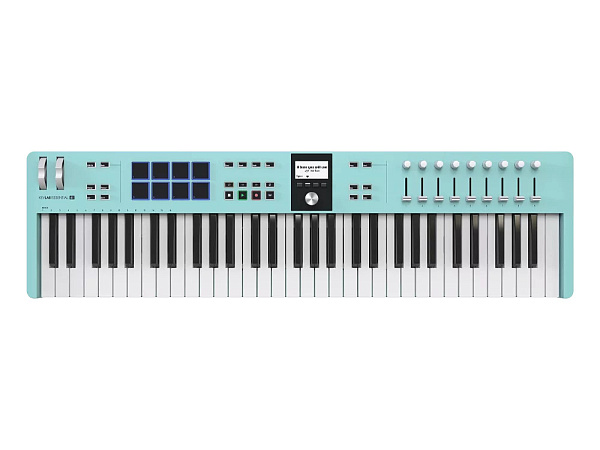 Arturia KeyLab Essential 61 mk3 Aquamarine - MIDI-клавиатура