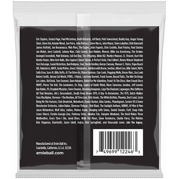 Ernie Ball 2246 - Струны для электрогитары (10-46), Stainless Steel Regular Slinky