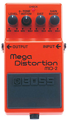 BOSS MD2-Эффект Mega Distortion