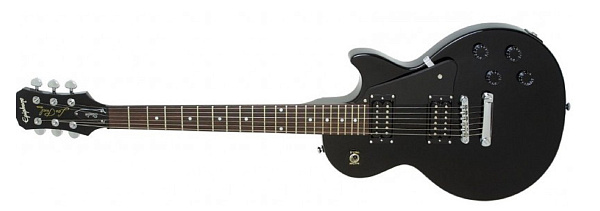 EPIPHONE LES PAUL STUDIO EBONY CH Электрогитара, цвет черный.