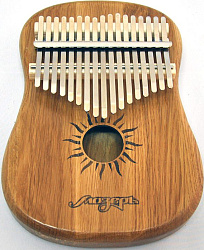 Мозеръ KMT-3 Требл Guitar - Калимба, 17 язычков, дуб