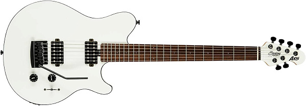 STERLING Axis White with Black - Электрогитара шестиструнная