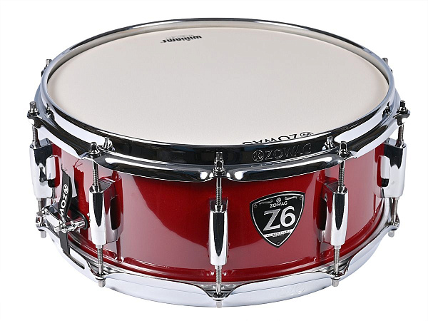 Малый барабан ZOWAG [Z6-SS1455-V25 CHR] 14х5.5, цвет Chery Red