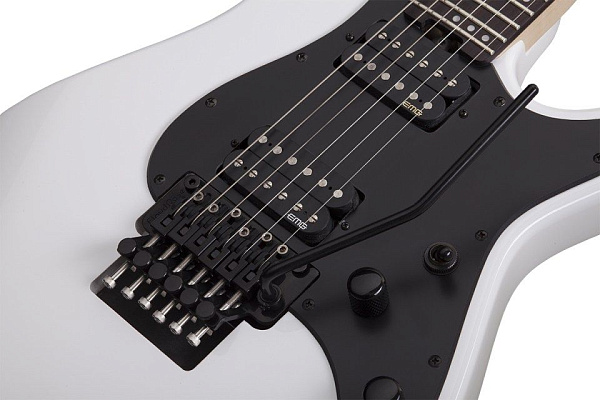 Электрогитара SCHECTER [SUN VALLEY SUPER SHREDDER FR WHT] электрогитара 6-струнная, корпус: красное дерево, гриф: клен, накладка: палисандр, 24 лада, FloydRose цвет: White (WHT)