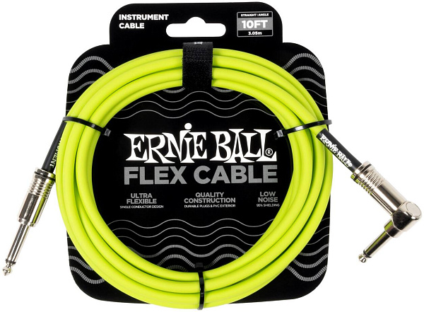 ERNIE BALL 6465, 3м - Инструментальный кабель