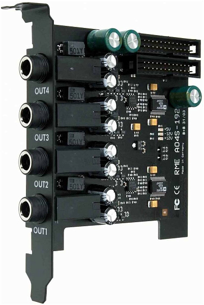 RME AO4S-192-AIO - Карта расширения