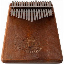 YUKA  KA-17 ВИШНЯ клен - Калимба 17 язычков