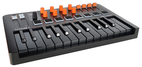 Arturia MiniLab 3 Orange Edition - MIDI-клавиатура 