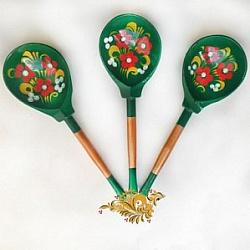 Хохлома LHL7201 - Ложка деревянная