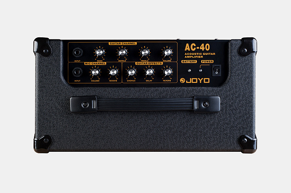 Joyo AC-40 - Комбоусилитель для акустической гитары аккумуляторный, 40Вт