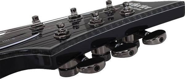 Электрогитара SCHECTER [HELLRAISER HYBRID C-1 TBB] электрогитара 6-струнная, корпус: красное дерево, топ: волнистый клен, гриф: клен, накладка: черное дерево, 24 лада, цвет: Trans Black Burst (TBB)