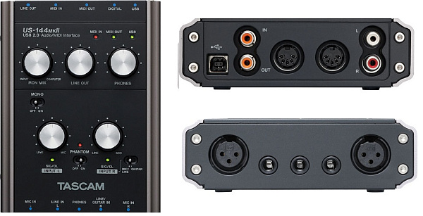 TASCAM US-144MKII Внешняя звуковая карта USB 