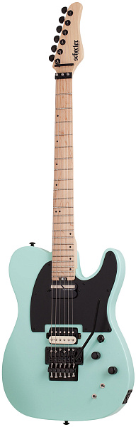 Электрогитара SCHECTER [SUN VALLEY SUPER SHREDDER PT-FR-S SFG] электрогитара 6-струнная, корпус: красное дерево, гриф: клен, накладка: клен, 24 лада, Sustaniac, FloydRose цвет: Sea Foam Green (SFG)
