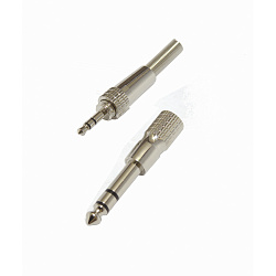 INVOTONE J215SET Стерео джек 3.5 мм папа , с переходником на 6.3 мм