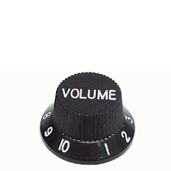 Dr.Parts PNB1/V/BK - ручка Volume, пластик чёрный