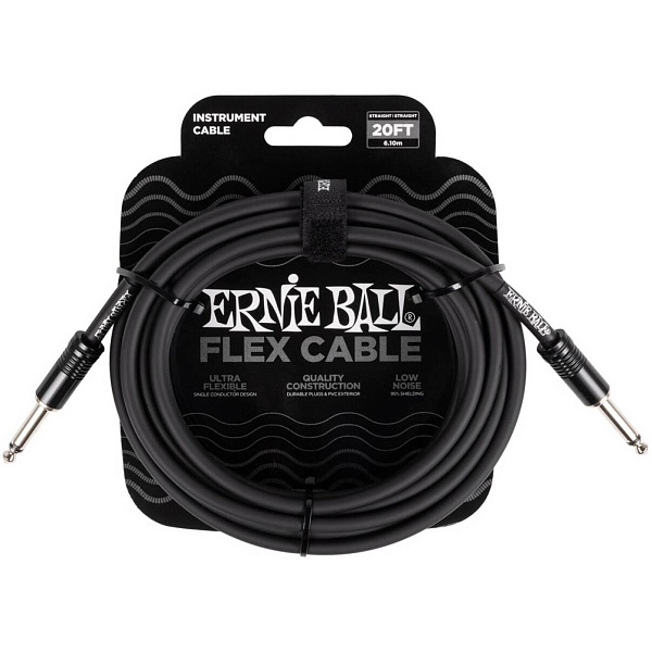 ERNIE BALL 6435, 6м - Инструментальный кабель