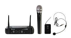 Don Music DM-252/HH-25/PT-25 Беспроводная радиосистема с одним ручн.микрофоном и головной гарнитурой