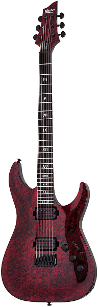 Электрогитара SCHECTER [C-1 APOCALYPSE RED REIGN RR] электрогитара 6-струнная, корпус: болотный ясень, гриф: клен, накладка: черное дерево, 24 лада, цвет: Red Reign (RR)
