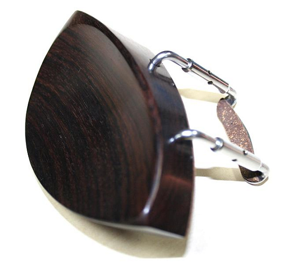 VC05Ru-4/4 - Подбородник для скрипки, модель Teka, форма крепления - U, материал - палисандр, WBO