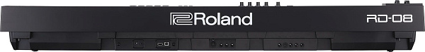 Сценическое цифровое пианино ROLAND [RD-08] (88 клавиш PHA-4), движок ZEN-Core, >3000 тембров, 100 сцен, 3 зоны мультиэффектов (90 типов), встроенные динамики (6 Вт x 2), поддержка MIDI, USB, вес 13,5 кг.