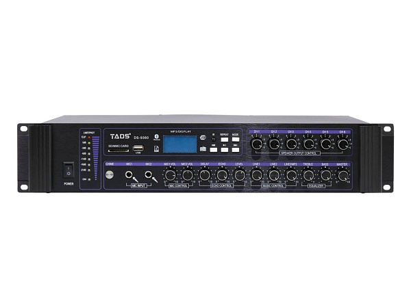 DS-9360 Усилитель мощности трансляционный, 360Вт, TADS