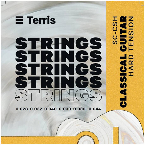 TERRIS SC-CSH - Струны для классической гитары
