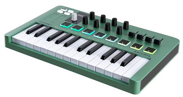 Arturia MiniLab 3 Mint Edition - MIDI-клавиатура 