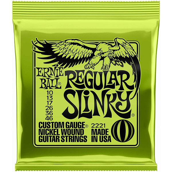 Ernie Ball 2221 (10-46) - Струны для электрогитары