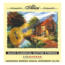 Alice AC106-H-1 - Струна гитарная №1 нейлон