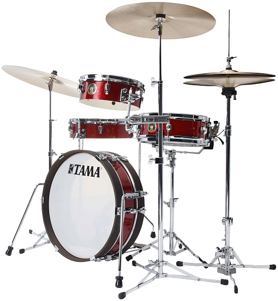 TAMA LJK48P-BRM CLUB-JAM PANCAKE KIT ударная установка из 4-х барабанов,...
