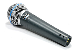 SHURE BETA 58A Динамический суперкардиоидный вокальный микрофон