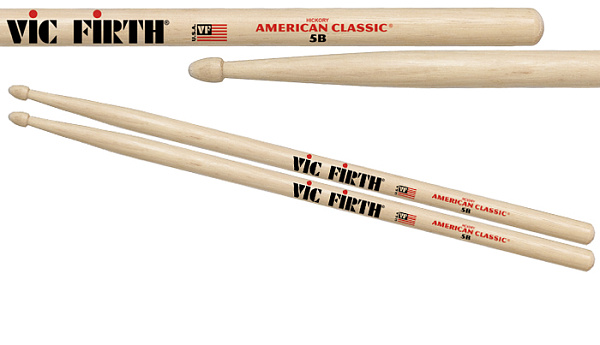 VIC FIRTH 5B палки, орех