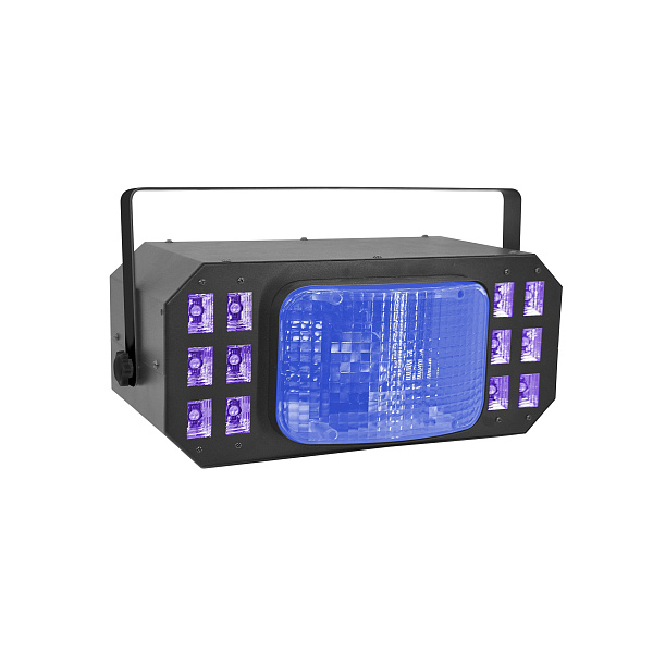 INVOLIGHT VENTUS III - LED световой эффект 3в1, 2х 10Вт RGBW, 12х 4Вт WU 2в1, ИК-ДУ, DMX-512